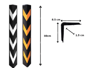 ضربه گیر ستون پارکینگ لاستیکی